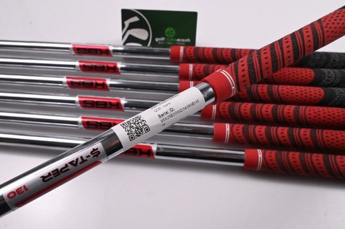 Ping i230 Irons / 5-PW+GW / Red Dot / X-Flex KBS $-Taper 130 Shafts - Picture 6 of 7