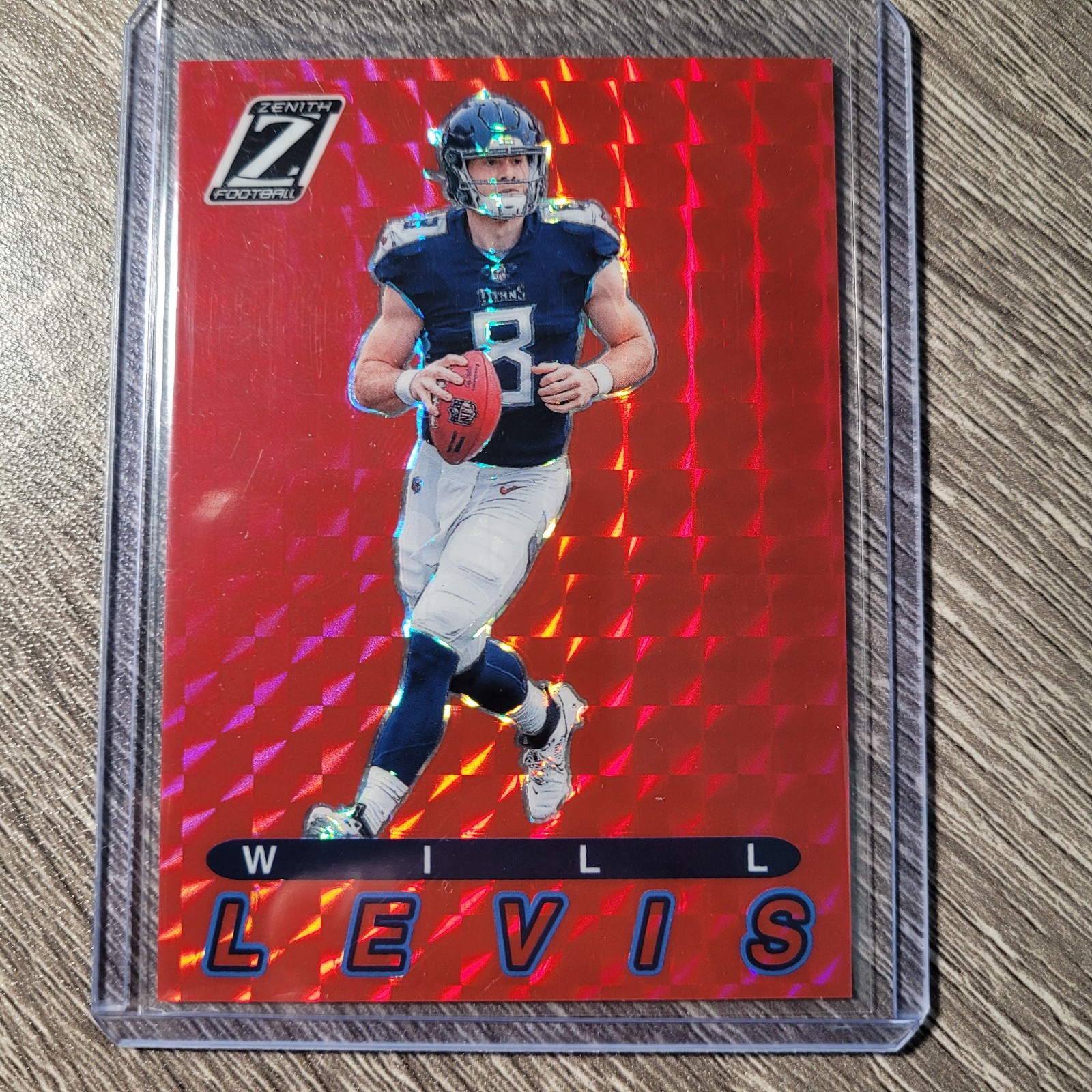 2023 Zenith Will Levis Red SP 1994 Pacific Rookie Card #20 RC NFL Football Card