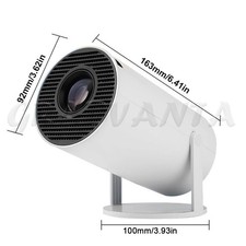 LED Smart Projector Portable 5G 4K HD WiFi Bluetooth USB Android Home Theater