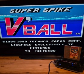 Super Spike V'Ball Original Nintendo NES Spiel