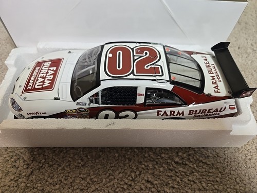2009 David Gilliland 02 Farm Bureau 1/24 Nascar 1/855 Rare Autographed Promo - Picture 1 of 5