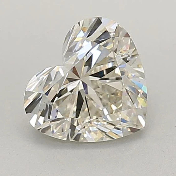 3.00 CT Heart Cut Lab Grown IGI Certified Loose Diamond E Color VVS2 Clarity
