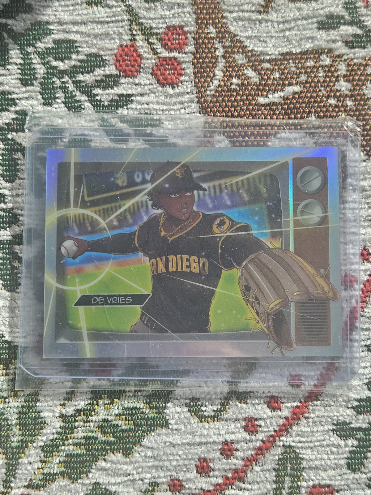 2025 Bowman Chrome Leo De Vries Anime SSP - A's / Padres