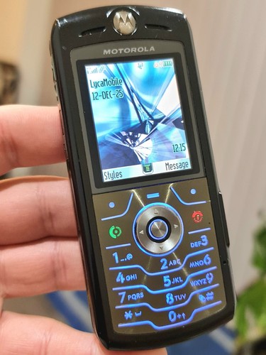 Motorola SLVR L7 -Black (Unlocked) Mobile Phone Very Good Condition With Charger - Afbeelding 2 van 8