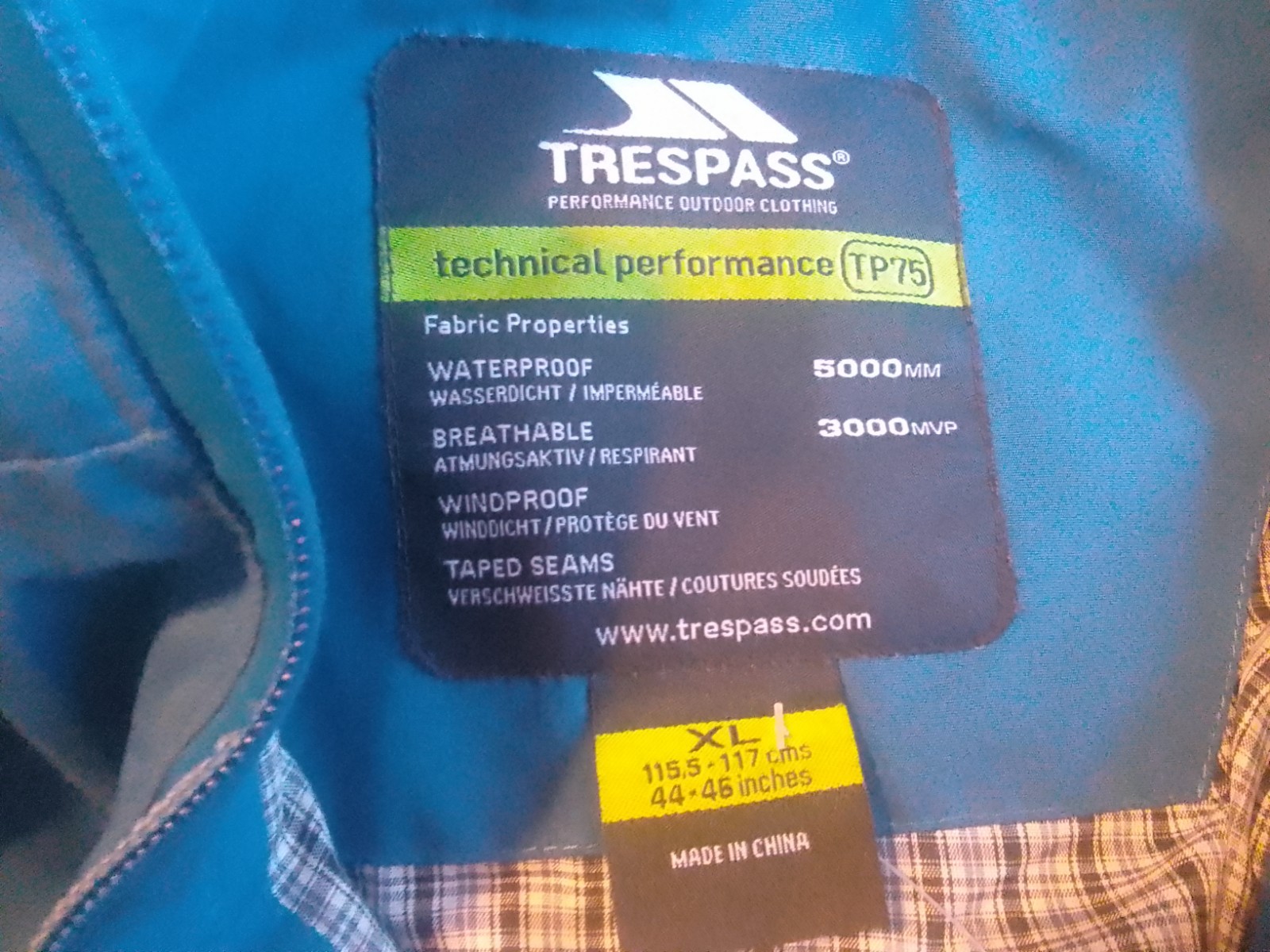Trespass Technical Performance TP75 Waterproof  W… - image 7