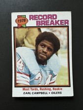 1979 Topps - Record Breaker Earl Campbell #331 (RC) *BNB*