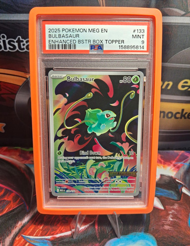 Bulbasaur graded PSA 9 for sale on eBay