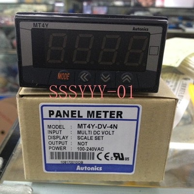 1PCS NEW For Autonics MT4Y-DV-4N Digital Panel Meter   *lm
