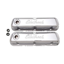 Edelbrock Engine Valve Cover Set Fits 1963 Ford Galaxie