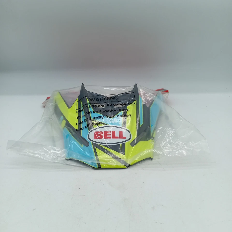 GENUINE BELL SX-1 HELMET PEAK VISOR MOTOCROSS MX REPLACEMENT SPARE PART STACK - Image 2 of 4