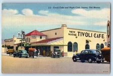 Chihuahua Old Mexico Postcard Tivoli Cafe and Night Club Juarez c1940's