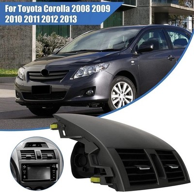 Fit For 2009-2013 Toyota Corolla Dash Center A/C Air Vent Upper Bezel Trim