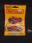 Rare Matchbox Lesney Superfast #27 Red Lamborghini Countach with Purple windows