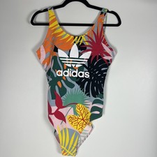 NWT-Adidas Originals Tropicalage Women's Bodysuit Multicolor FH7993-Size L