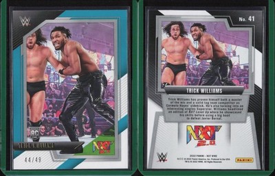 2022 Panini WWE NXT 2.0 Teal #41 Trick Williams 44/49