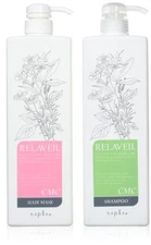 Napla Lilaveil CMC Shampoo 1000ml & CMC Hair Mask 1000g Set