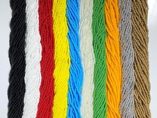 Mixed 10 Colors 11/0 Seed Beads - 12 String Hanks for Jewelry Making