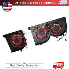 CPU  GPU Cooling Fan For MSI GS63 GS63VR GS73 GS73VR MS-16K2 BS5005HS-U2F1 U2L1