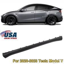 For 2020-2024 Tesla Model Y Side Skirt Rocker Panel Molding Driver Left Side