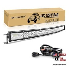 42 inch LED Work Light Bar Triple Row 540W Curved Combo 42inch-540W-C Wiring