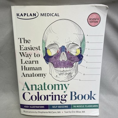 Kaplan Medical Anatomy Coloring Book 7th Ed