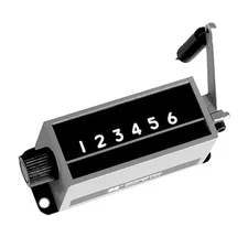Trumeter 1-2936 1-2936 Rotary Stroke Counter 6 Digit