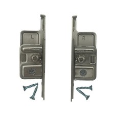 Blum Metabox Drawer Front Fixing Bracket, Nickel, Right and Left, Nickel