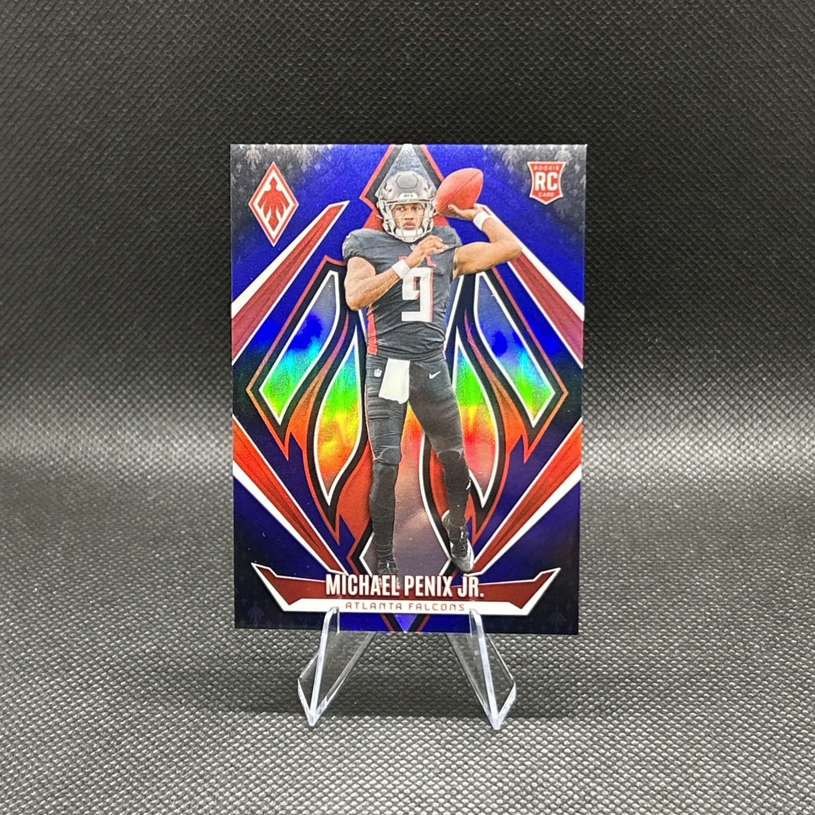 2024 Panini Phoenix MICHAEL PENIX JR #119/249 Blue Fade #229 ATL Falcons