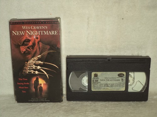 Wes Craven's NEW NIGHTMARE (VHS, 1995) Nightmare on Elm Street New Line Video
