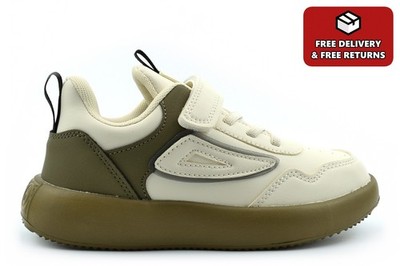 MAUJ Jungen Blaze Turnschuhe leichte Klebverschluss Pumps Größe 1/2/3/4/5 grün