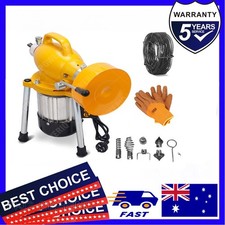 Drain Cleaner Machine Dredge Unclog Pipe Sewer Auger Snake Machine Unblocker