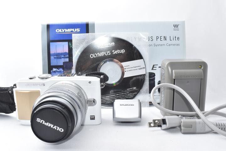 Olympus Pen E-Pl5 White Lens Kit | eBay