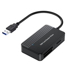 2X(Lecteur 4 en 1, Lecteur de Carte TF  MS , Adaptateur Multi-Cartes Exte2136
