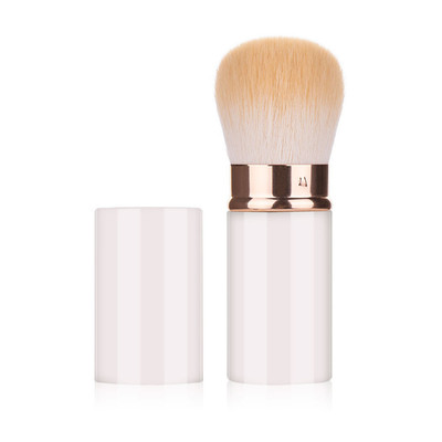Einziehbarer Kosmetikpinsel für Rouge Einstellung Puder tragbar 11 x 3,5 x 3,5