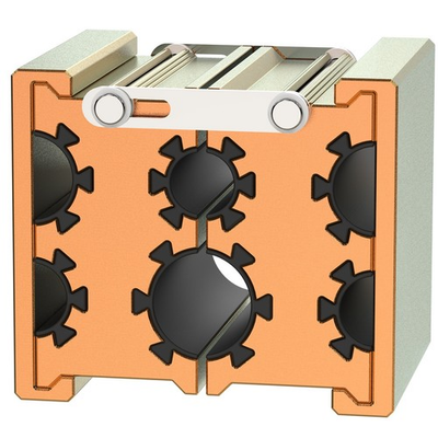 #ad Universal Barrel Clamp Collets 4 Openings Aluminum Non Marring Anti Slip $35.19