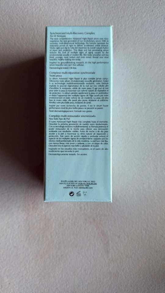 Complejo Multi-Recuperación Sincronizado Reparación Nocturna Avanzada Estee Lauder 3.4oz Foto 2 de 3