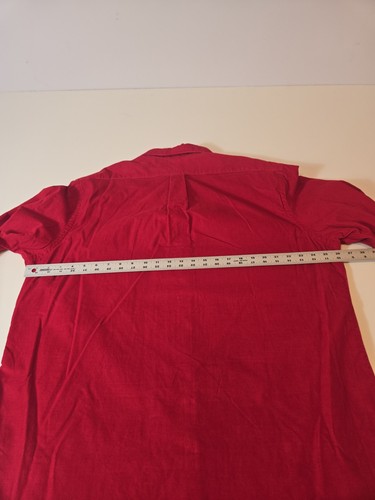 Polo Ralph Lauren Cordhemd Rot Button Down Langarm Pony 2XL Neu mit Etikett - Bild 7 von 12