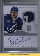 2013-14 Panini Dominion Rookie 248/299 Richard Panik #184 Patch Auto READ mq4