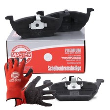 Bremsbeläge + Handschuhe vorne für AUDI A2; SEAT ALTEA, LEON, TOLEDO; SKODA; VW