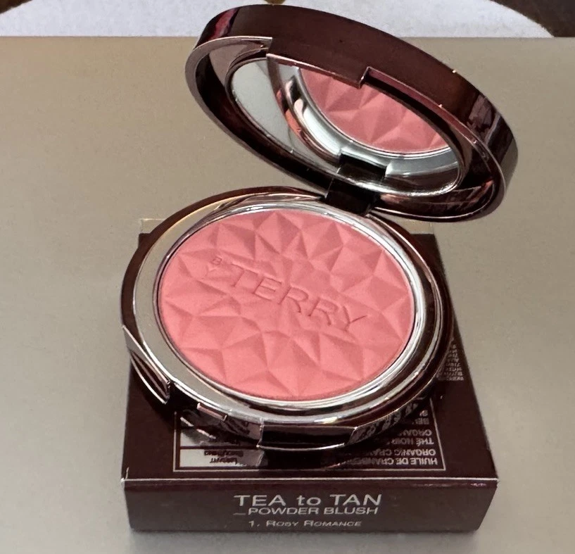BY TERRY Tea To Tan Blush Powder In 1. Rosy Romance 7g RRP$100 - image 2 of 4