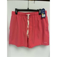 Huk Pursuit Volley Mens Shorts Pink Fishing Board Shorts H2000184 Size L NWT