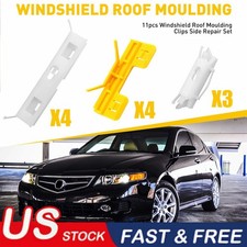 11pcs Windshield Roof Moulding Clips Repair Set For 2003-2017 Honda Accord Usa