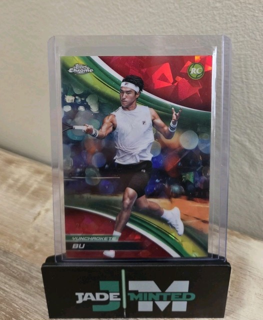 2025 Topps Chrome Sapphire Tennis Yunchaokete Bu Rookie Red Sapphire /5