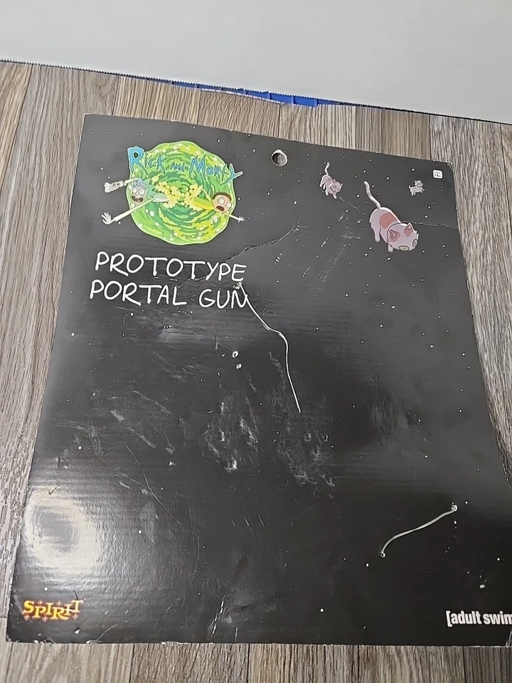 Pistola Prototipo Portal Cartoon Network Rick and Morty con Luces y Sonido Funcionando Foto 2 de 4