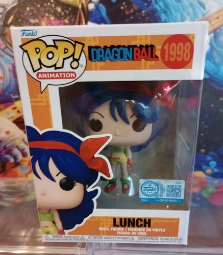 Funko Pop! Animation: Dragon Ball - Lunch (Blue Hair) #1998 w/Protector