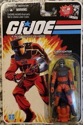 GI Joe 25th Anniversary Barbecue Comic Series Firefighter New