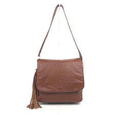 CHANEL Cowhide Bags Light Brown Handbag C1368484986