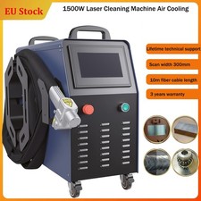 1500W Laser Cleaning Machine For Rust/Oil/Paint Remove Air Cooling Scan 300mm EU