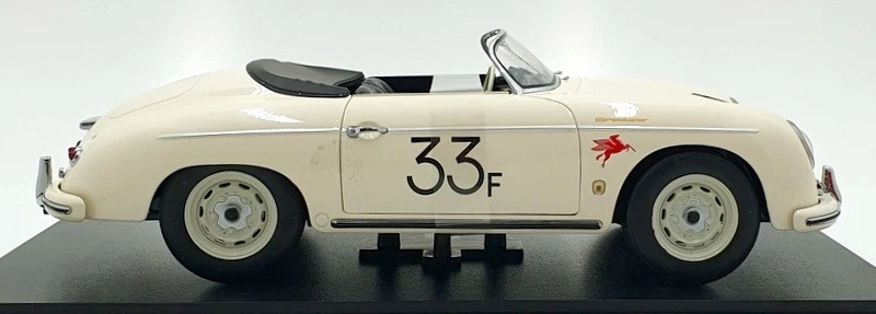 Porsche 356 A Speedster 1955 escala 1/12 KKDC120096 - #33 blanco crema Foto 3 de 4