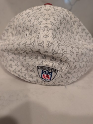 Cappello NFL San Francisco 49ers Reebok On Field All Over Vapor 7 3/4 bianco - Foto 4 di 5